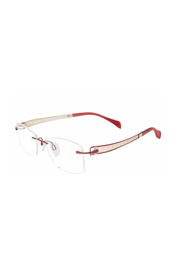 CHARMANT 2152 Lunettes de Soleil, Burgundy, 51 Femme
