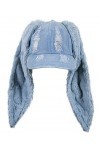 Casquette de baseball pour femme - Style hip-hop - Longues oreilles de lapin - Chapeau mignon pour fille, B Bleu., Taille uni