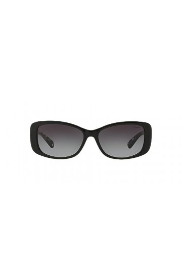 Lunettes de Soleil Coach HC 8168 Black/Grey Shaded 56/16/135 femme