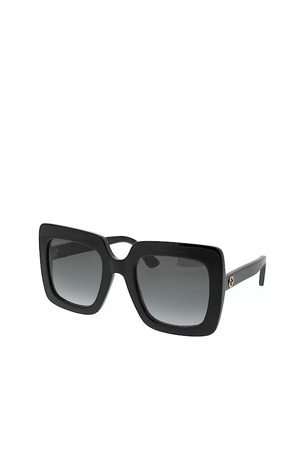 GUCCI GG0328S-001 Lunettes de Soleil, Noir, 53.0 Femme