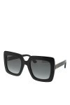 GUCCI GG0328S-001 Lunettes de Soleil, Noir, 53.0 Femme