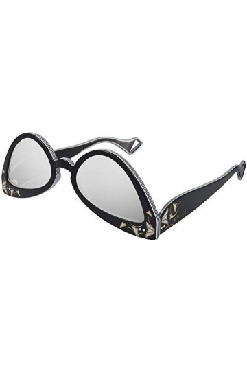 Gucci Lunettes de Soleil GG0874S Black/Silver 55/21/145 femme