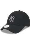 New Era 9Forty Femme Cap - Diamante New York Yankees Noir