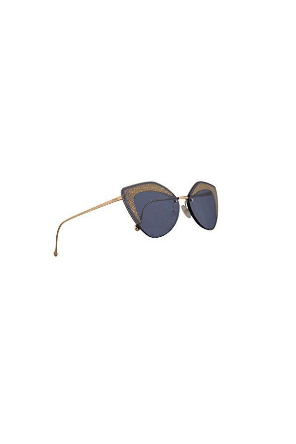 Fendi FF0355/S Lunettes de soleil Transparent Blue Avec Lentilles Blues 66mm ZI9KU FF0355S FF 0355/S