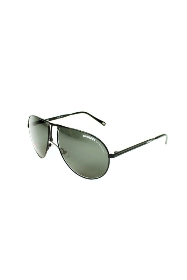 Carrera Carrera 1 Black Frame/Brown Grey Lens Metal Sunglasses, 59mm