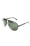 Carrera Carrera 1 Black Frame/Brown Grey Lens Metal Sunglasses, 59mm