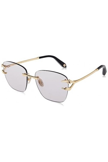 Just Cavalli GAFAS DE Sol Roberto Cavalli Lunettes de Soleil, Doré Clair Brillant, 58 Mixte