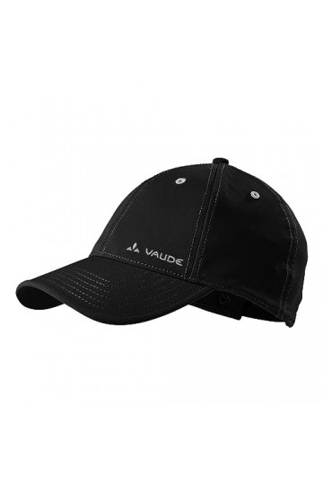 VAUDE Softshell Casquette de Baseball, Noir uni, s Mixte