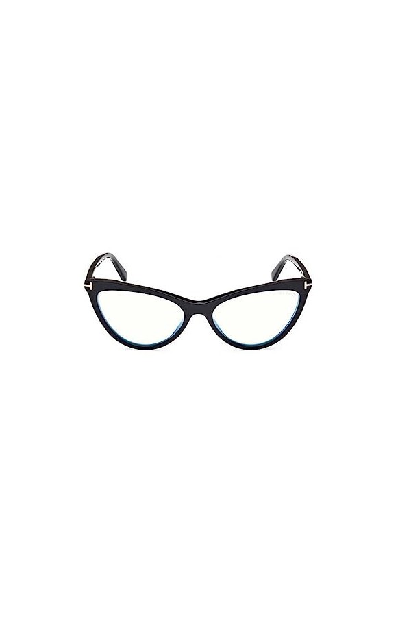 Tom Ford Lunettes de vue femme FT 5896-B avec clip soleil original garantie Italie, 001, 56