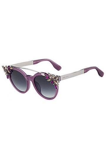 Jimmy Choo VIVY/S 9O 1UQ 51 Montures de Lunettes, Violet Violet PLD/Dark Grey SF , Femme