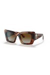 BURBERRY Lunettes de Soleil DAISY BE 4344 Light Havana/Polarized Brown Shaded 51/20/140 femme