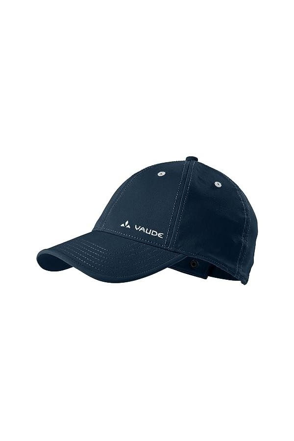 VAUDE Softshell Casquette de Baseball, Noir uni, s Mixte