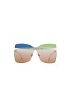 FENDI Lunettes de soleil pour femme Ff 0399/s RNB/HA Blue Green, 99, Rnb/Ha Blue Green