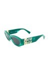 Miu Miu Mixte 0mu 11ws 54 15h5s0 Lunettes de Soleil, Multicolore, Taille Unique