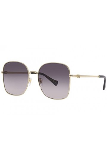Gucci Femme GG1143S-001 Lunettes de Soleil, dor, 59