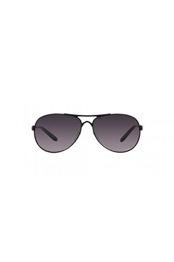 Oakley Lunettes de soleil Oo4079 Feedback Femme, Noir Satin/Gris Prizm Dégradé, 59 mm