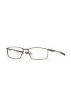Ray-Ban 0OX3217 Lunettes de Soleil, Noir Satin Pewter , 55 Homme