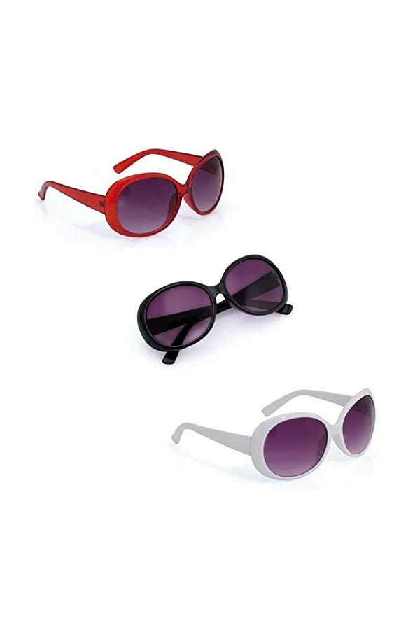 COOLMP Lot de 100 - Lunettes de Soleil Bella