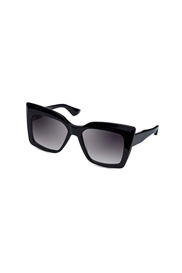 DITA Lunettes de Soleil TELEMAKER BLACK/DARK GREY SHADED 57/18/145 femme