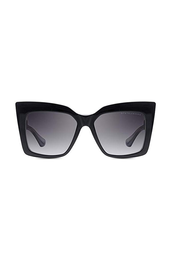 DITA Lunettes de Soleil TELEMAKER BLACK/DARK GREY SHADED 57/18/145 femme