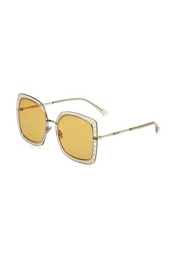 Jimmy Choo Dany/S Lunettes de Soleil, Beige doré, 52 Femme
