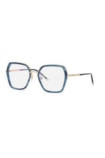 Chopard Vchg28m Lunettes de Soleil, Or Rose Brillant, 53 Femme