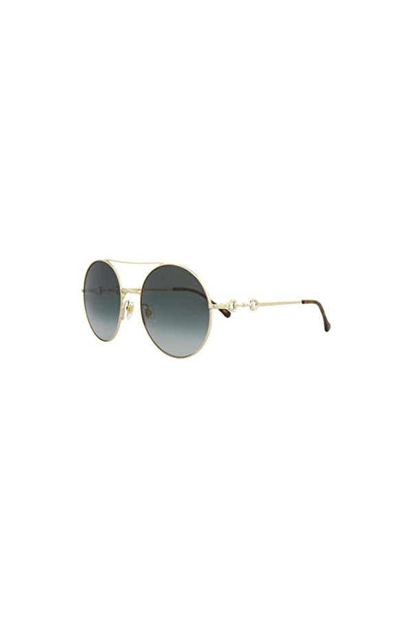 Gucci Lunettes de Soleil GG0878S Gold/Grey Shaded 59/20/140 femme