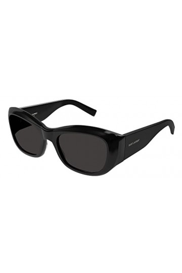 Saint Laurent Lunettes de Soleil SL 498 Black/Grey 55/19/140 femme