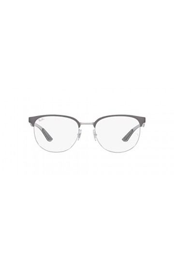 Oakley Lunettes de soleil carr es Rx8422 pour femme, Gris sur argent/lentille de d monstration