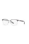 Oakley Lunettes de soleil carr es Rx8422 pour femme, Gris sur argent/lentille de d monstration