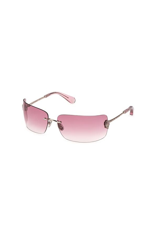 Philipp Plein Lunettes de soleil pour femme 95-16-12 SPP027V, Rose