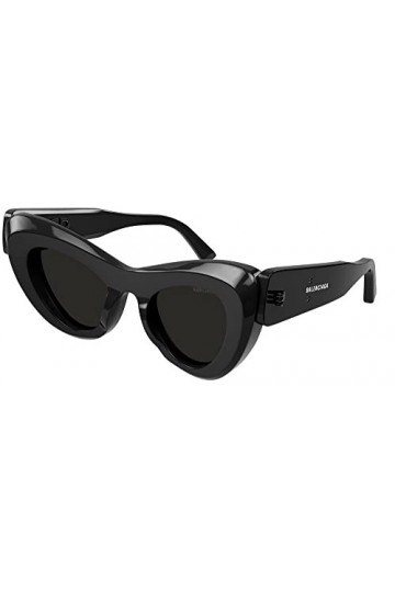 Balenciaga Lunettes de soleil Lunettes de soleil BB0204S 001 Femme couleur Noir gris taille verres 49 mm