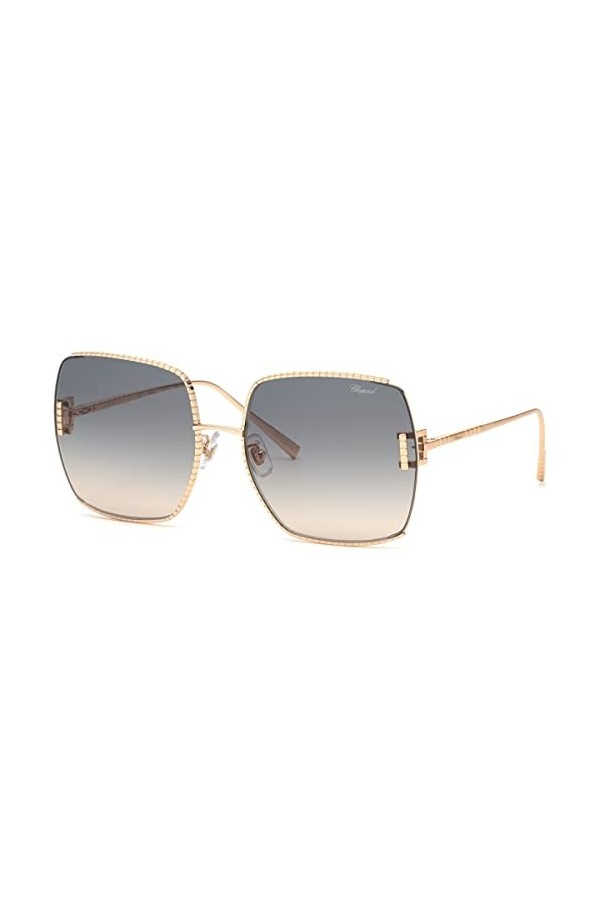 Chopard Femme SCHG30M Lunettes de Soleil, Shiny Copper Gold, 63