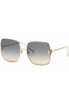 Chopard Femme SCHG30M Lunettes de Soleil, Shiny Copper Gold, 63