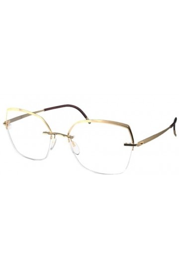 Silhouette ARTLINE 5546 Lunettes de Soleil, Crystal Gold Polished, 55/17/135 Femme