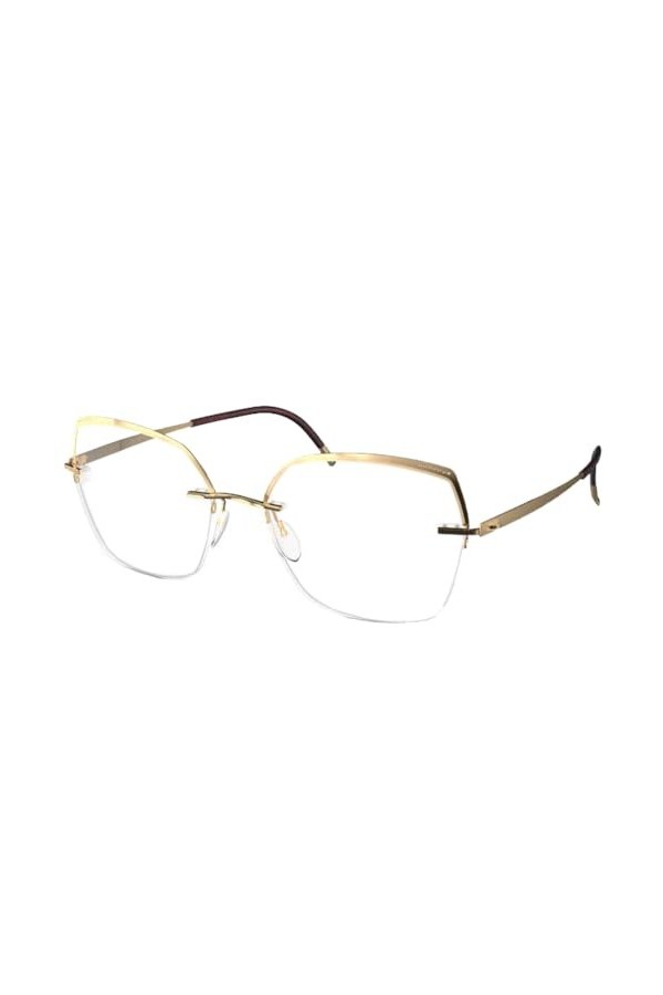 Silhouette ARTLINE 5546 Lunettes de Soleil, Crystal Gold Polished, 55/17/135 Femme