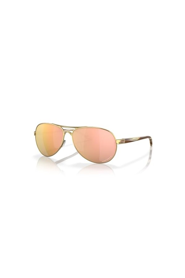 Ray-Ban 0OO4079 Montures de Lunettes, Noir Polished Gold , 59 Femme