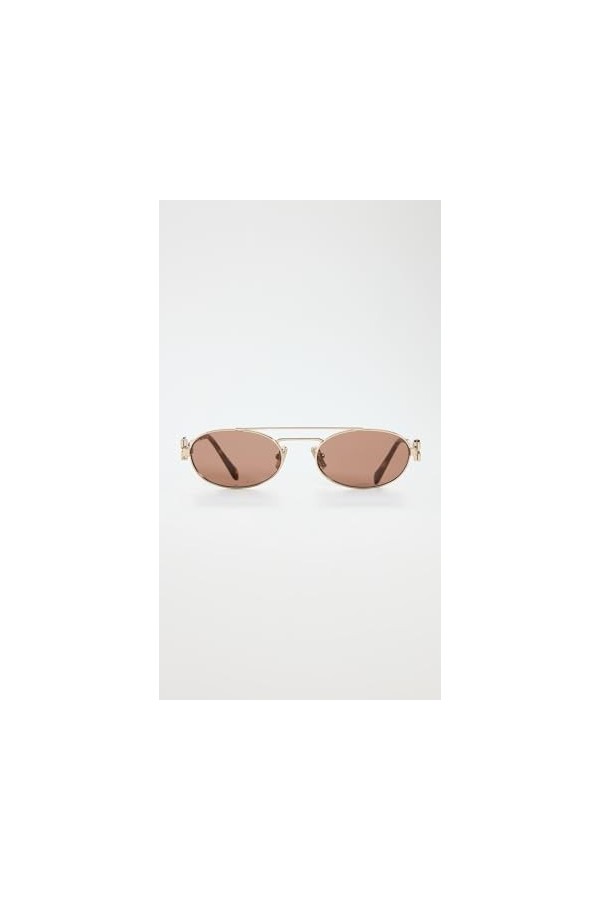 Miu Miu Femme 0mu 54zs Lunettes de Soleil, Multicolore, Taille Unique