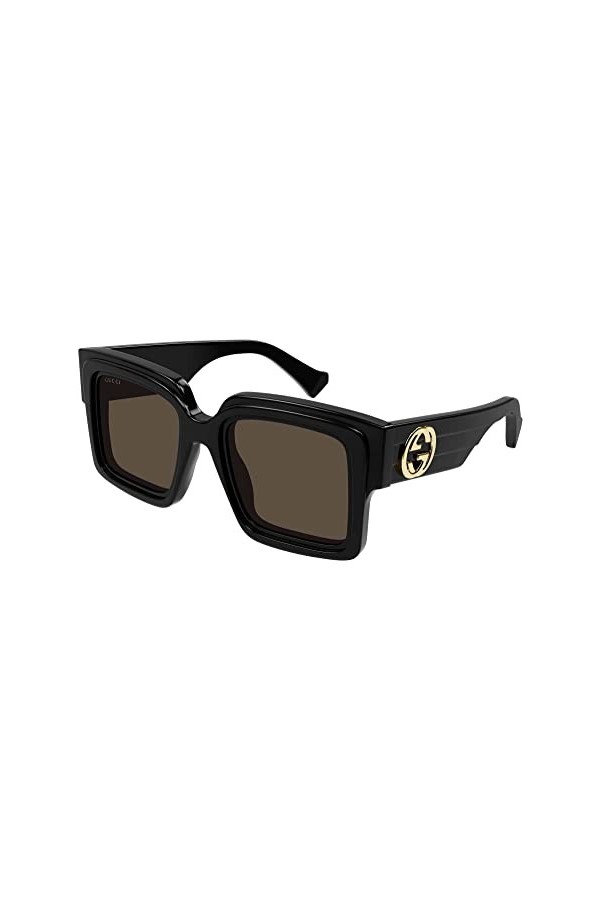 Gucci Lunettes de Soleil GG1307S Black/Dark Brown 51/21/140 femme