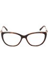Chopard VCH225S5409XK Lunettes de Soleil, Shiny Dark Havana, 54/16/135 Femme