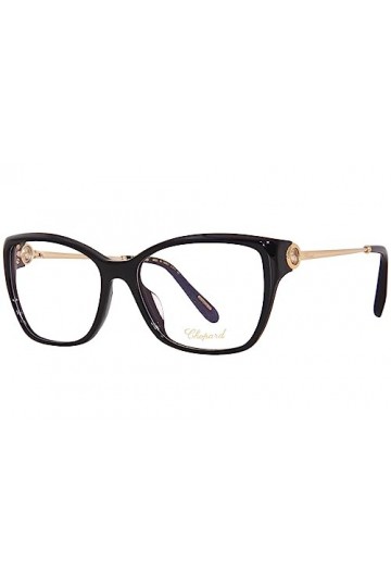 Chopard Vch322s Lunettes de Soleil, Noir Brillant, 55 Femme