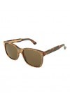 Gucci GG0047S 003 Montures de Lunettes, Marron Avana/Brown , 56 Femme