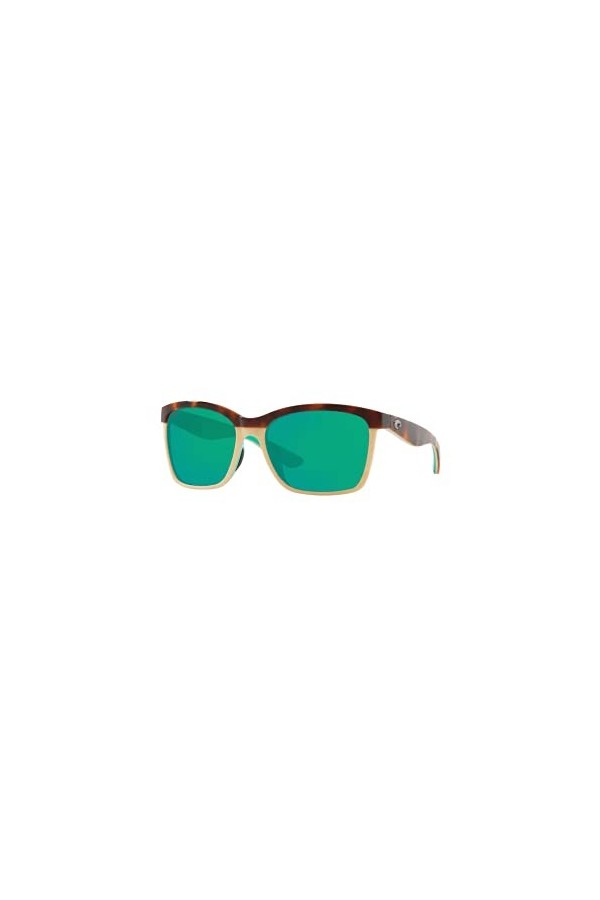 Costa Anaa 6S9053 Oreiller Lunettes de soleil pour femme + Kit de lunettes gratuit, Retro Tort/Crème/Menthe/Gris 580p Polaris