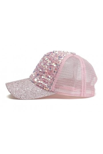 SJTJSPX Casquette de baseball pour femme et fille - En maille filet - Protection UV - Casquette de baseball - Réglable - Casq