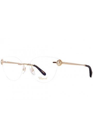 Chopard Vchf87s Lunettes de Soleil, Or Rose Brillant, 58 Femme