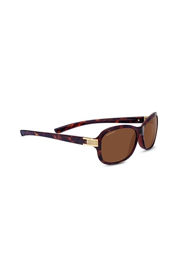 Serengeti Isola Lunettes de soleil Shiny Dark Tortoise Taille M-L