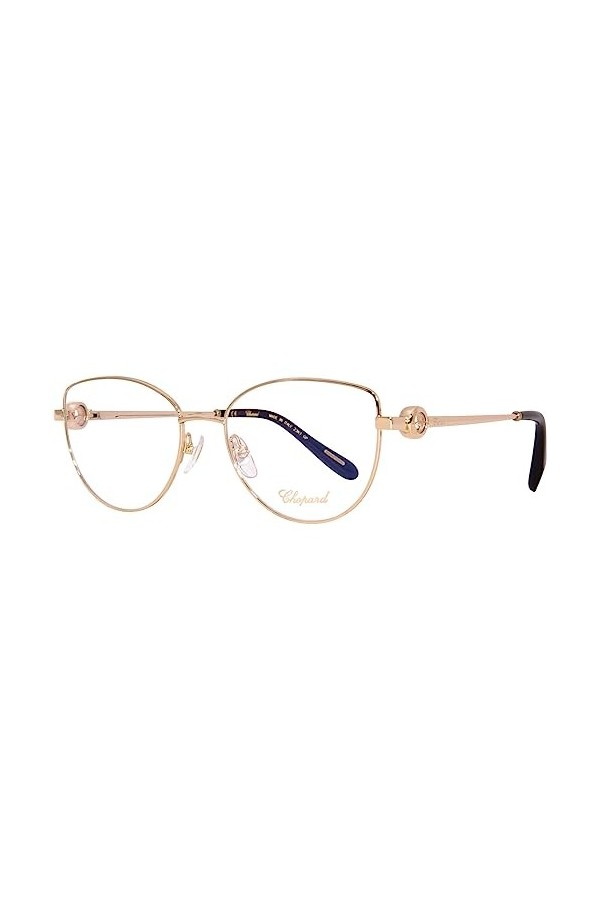 Chopard VCHG02S Lunettes de Soleil, Shiny Total Rose Gold, 53 Femme