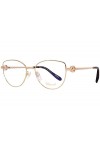 Chopard VCHG02S Lunettes de Soleil, Shiny Total Rose Gold, 53 Femme
