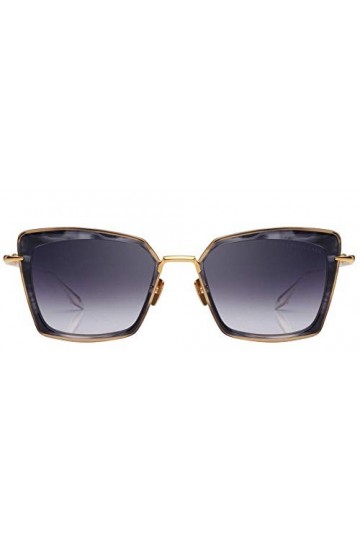 Lunettes de Soleil Dita PERPLEXER Black Haze Yellow Gold/Dark Grey Shaded 53/18/140 femme