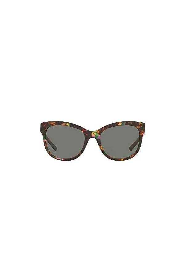 Costa Del Mar Lunettes de soleil carrées Bimini pour femme, Marron/gris polarisé